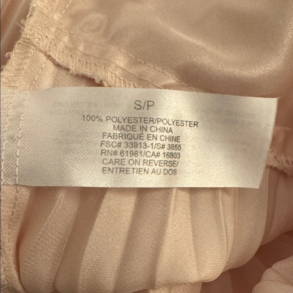 Elegant Metallic Pleated Maxi Dress, BEAUTIFUL, SP, Vintage - Picture 7 of 8
